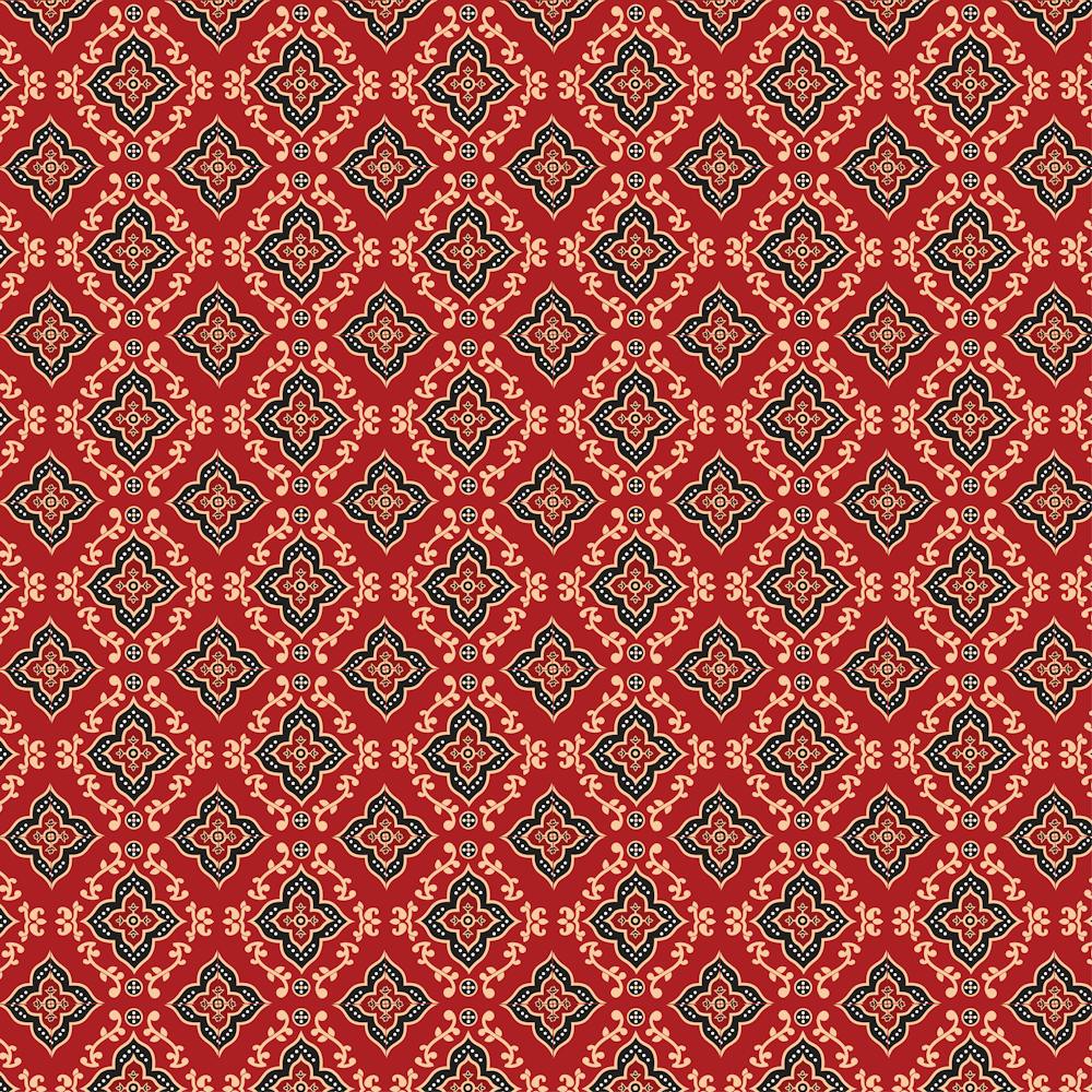 Illustrations Ajrak Abstract Design Pattern