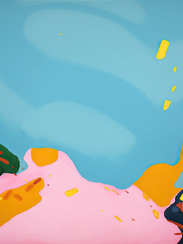 Pop Colour Abstract Painting 6