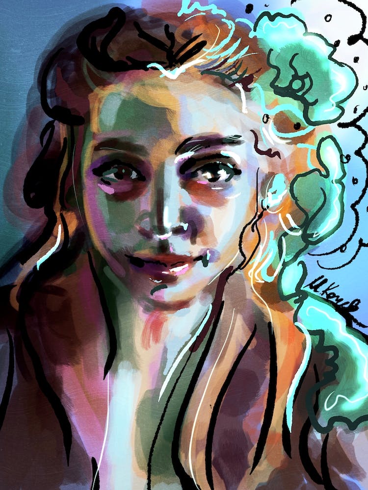 Woman Portrait Face Abstract