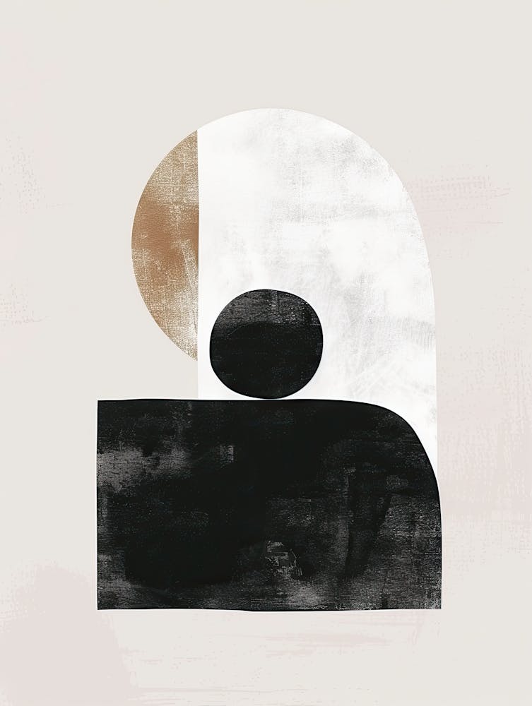 Canvas Of Calm Minimalist Style