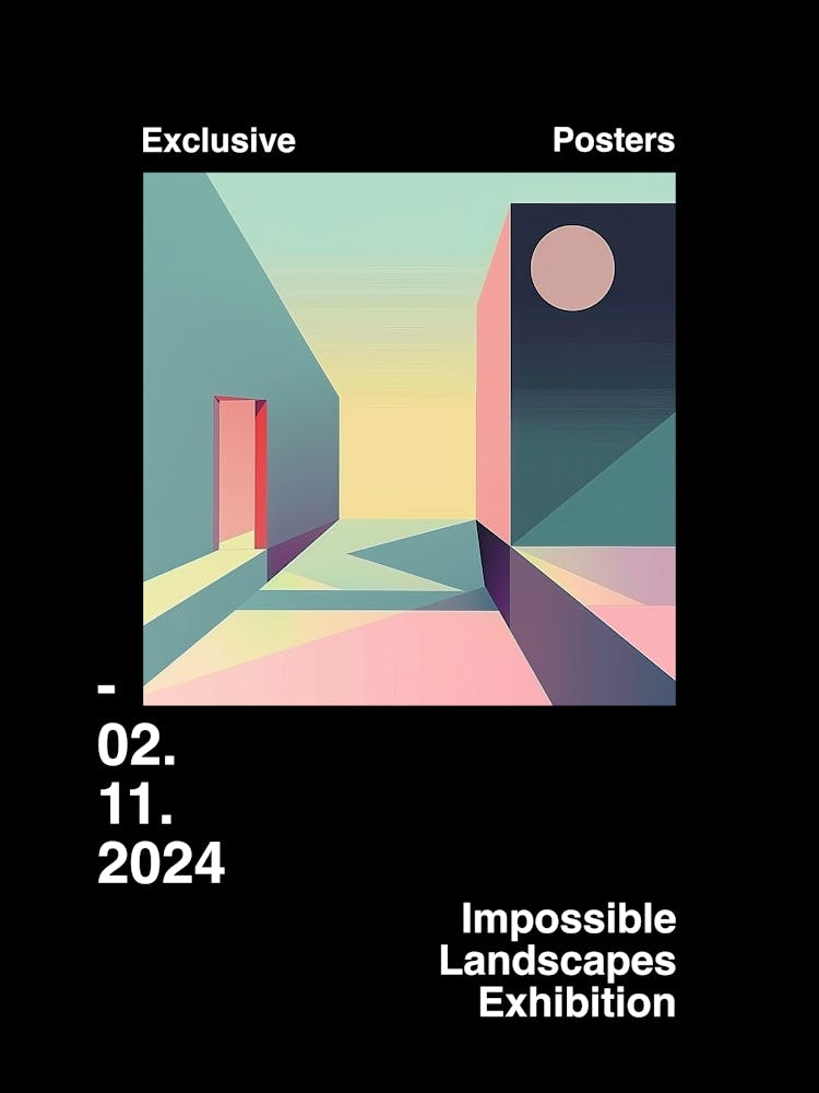 Impossible Landscapes Exhibition Archive Poster 4