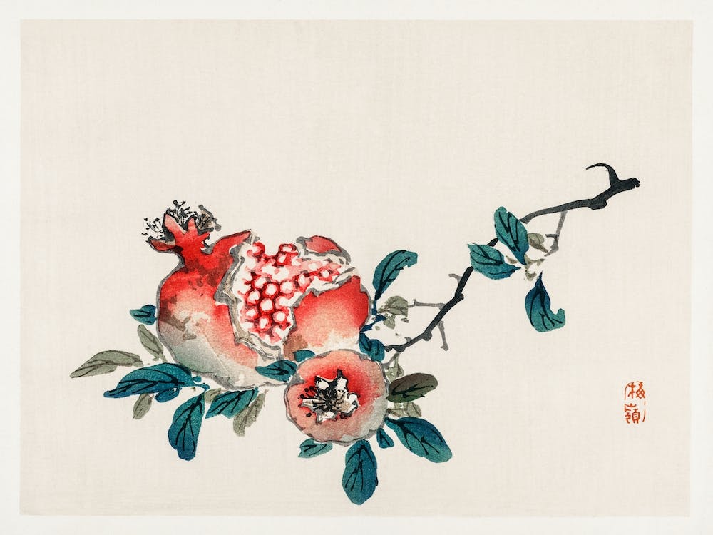 Pomegranate, Kōno Bairei