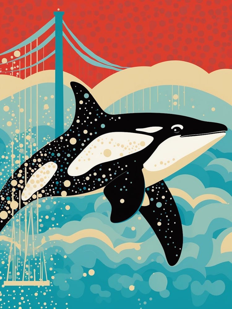 Polka Dot Orca Whale