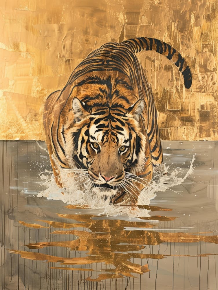 Tiger Running 1