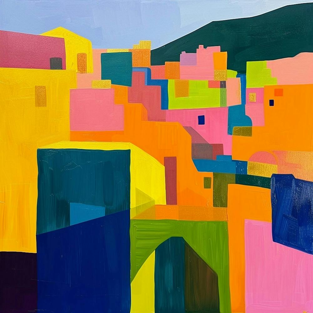 Abstract Travel Collection San Pedro Sula Honduras 1