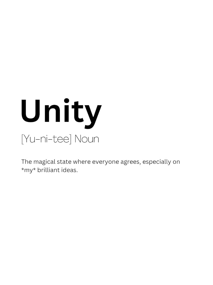 Unity Definition Meaning