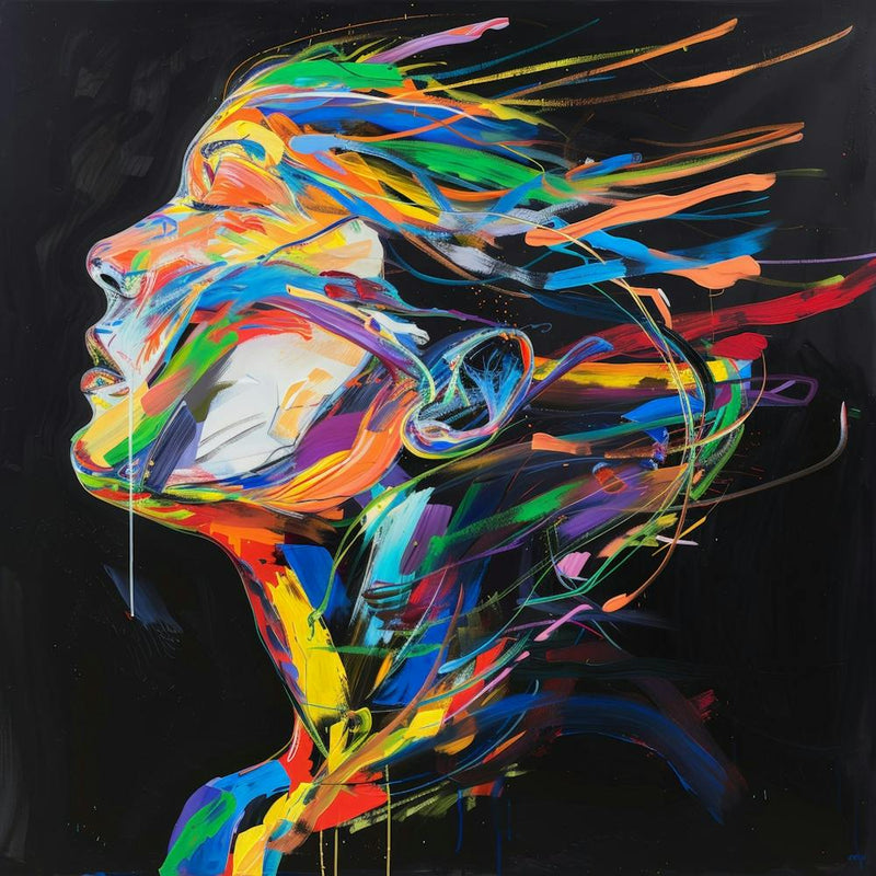 Abstract Of A Woman'S Head 1