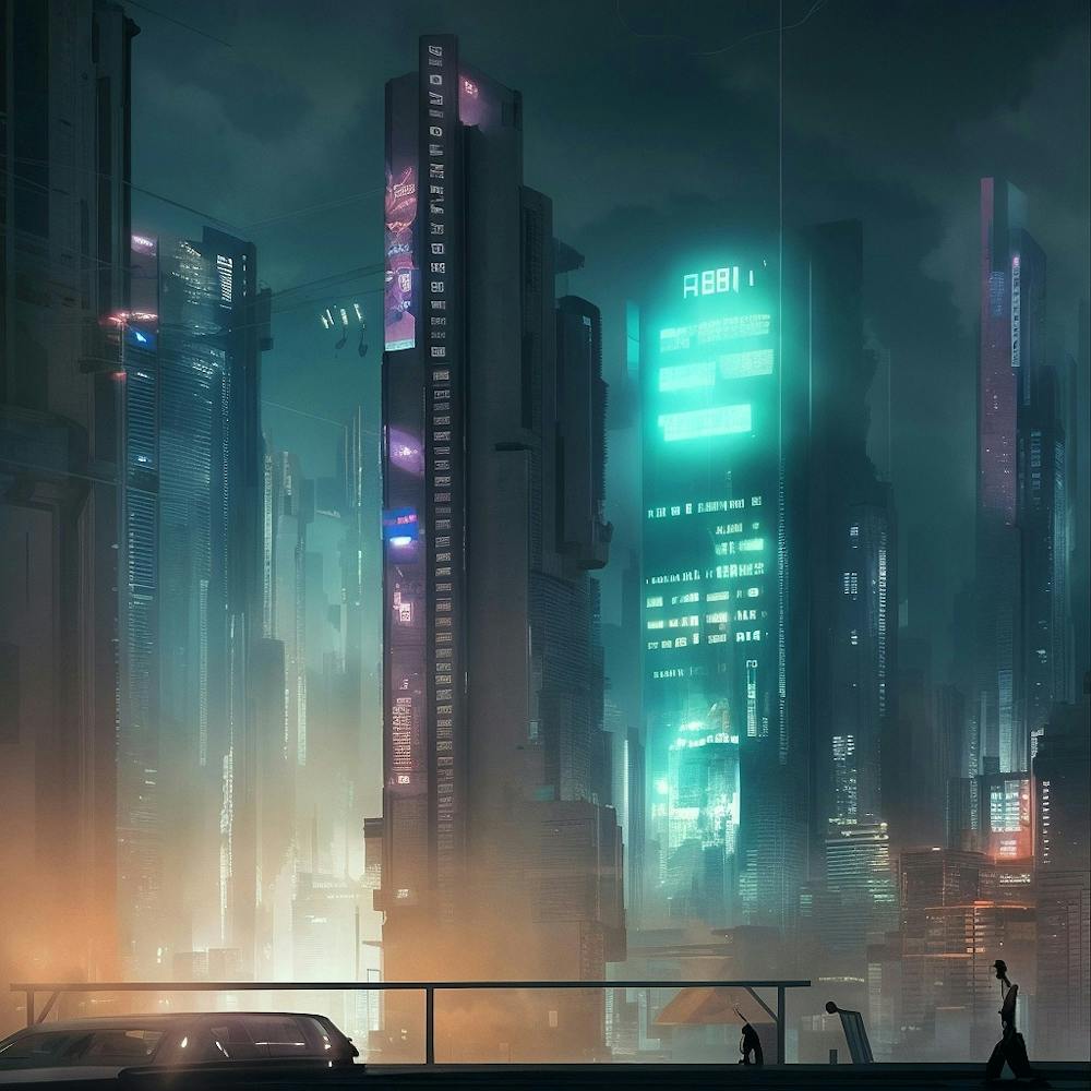 Futuristic Cityscape 3