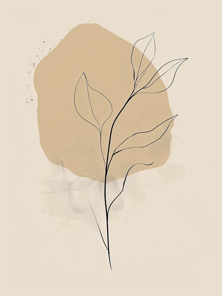 Dublin Botanical Garden Boho Line Art