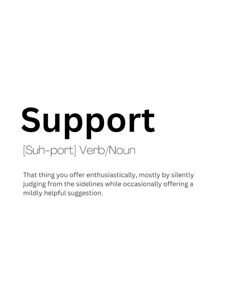 Support Definition Meaning