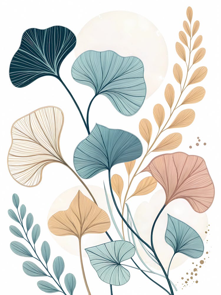 Ginkgo Leaves 1