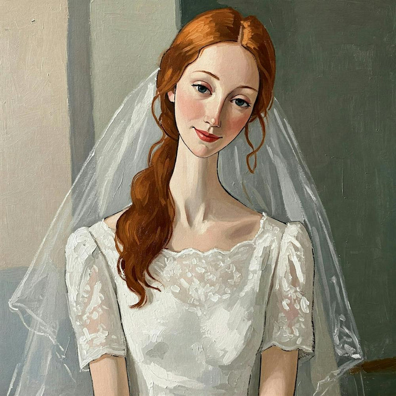 Bride In Wedding Dress