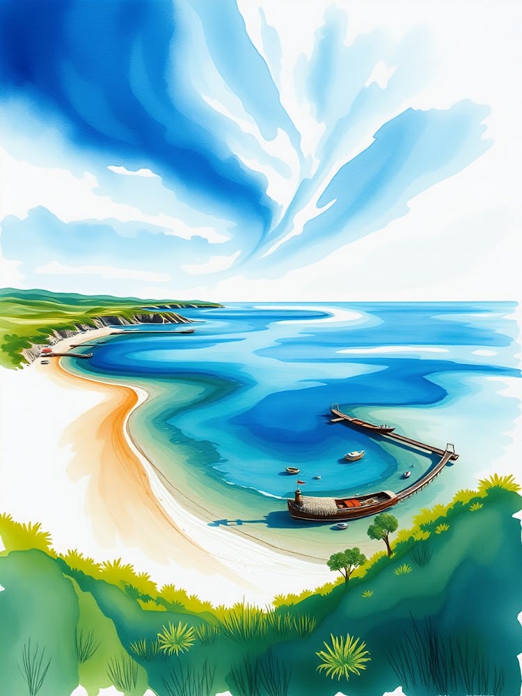 Watercolor Seascape 2