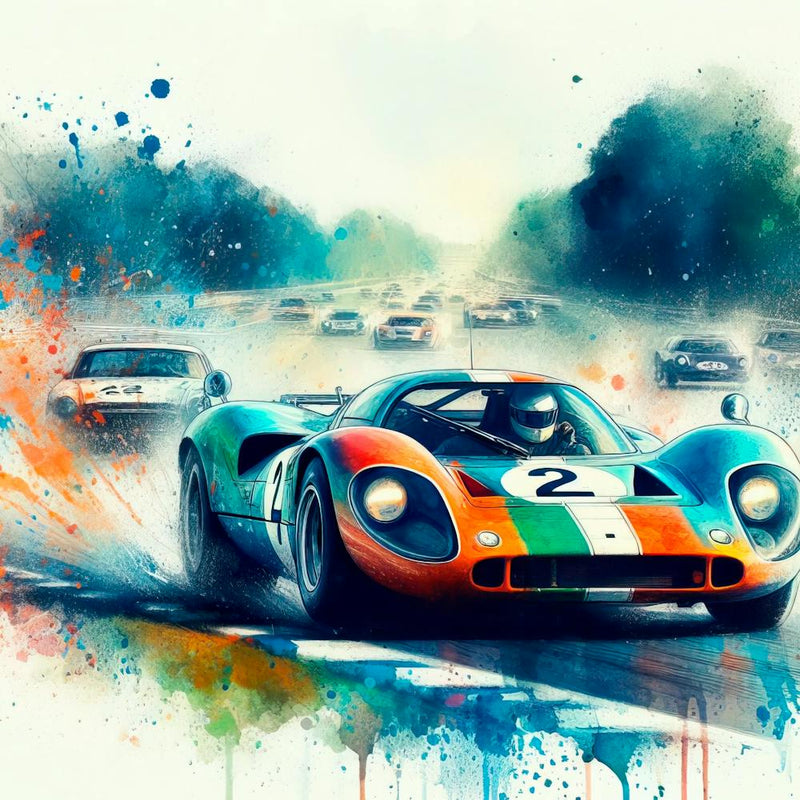 Race Car Painting