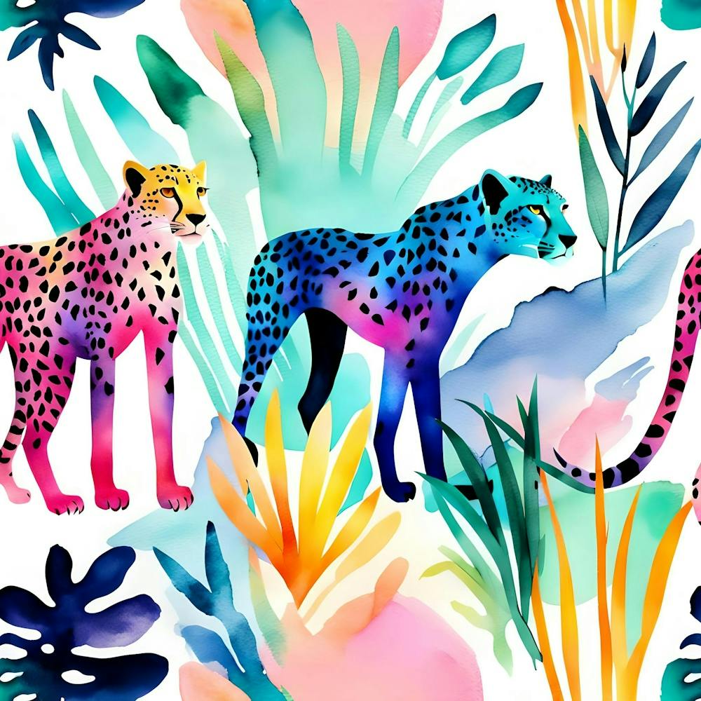 Leoparden im Dschungel 010