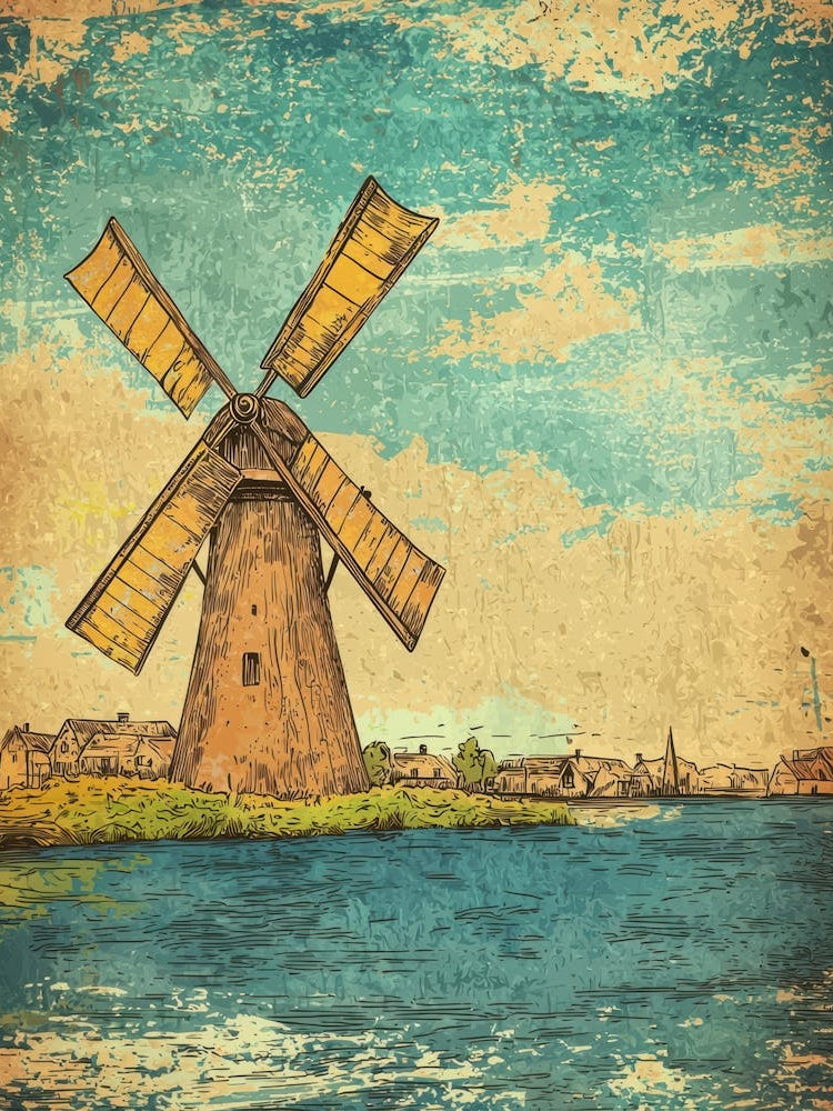 Vintage Windmill