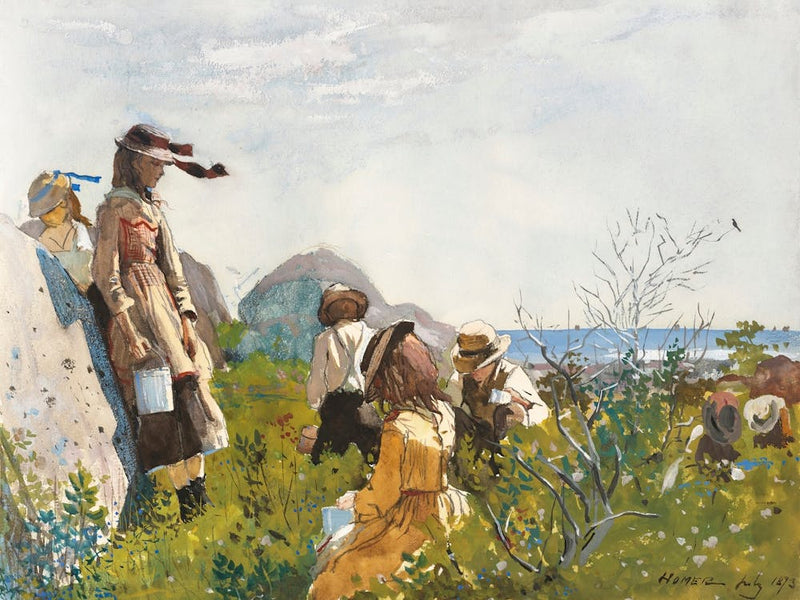 Berry Pickers (1873), Winslow Homer