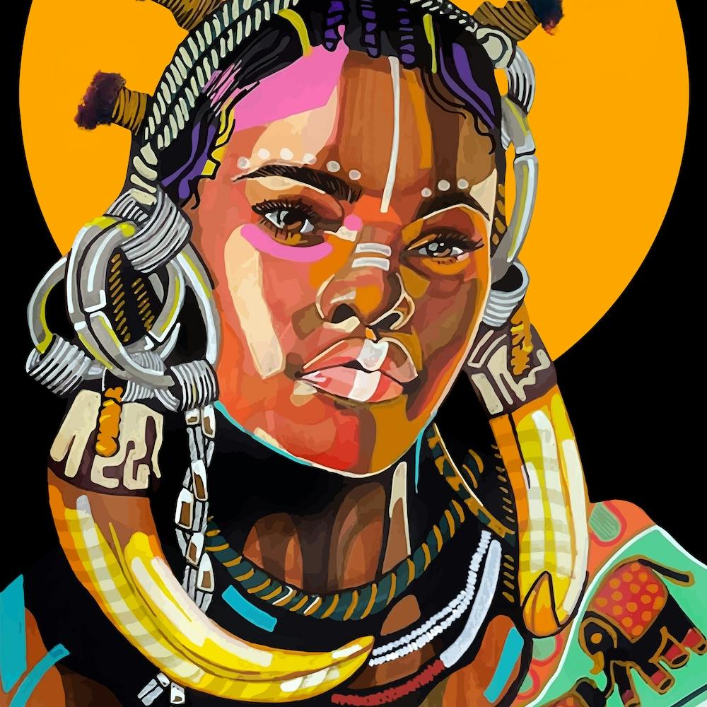 Queen Is Black Square