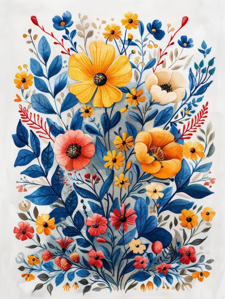 Watercolor Flowers 28