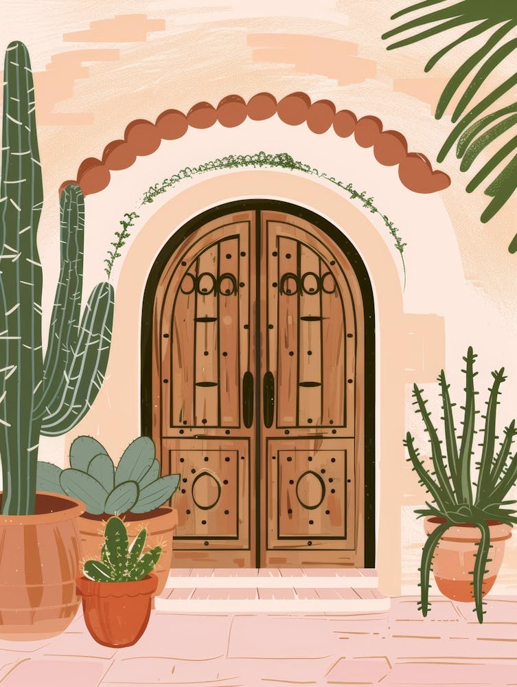 Cactus Door 4