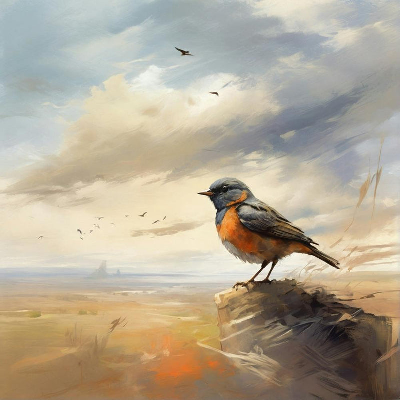 Bird On A Rock
