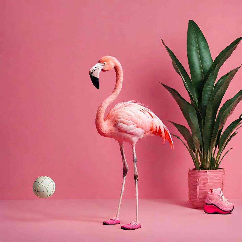 Pink Flamingo