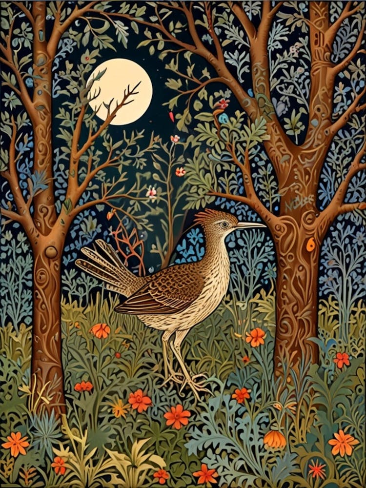 William Morris Bird In The Woods 1