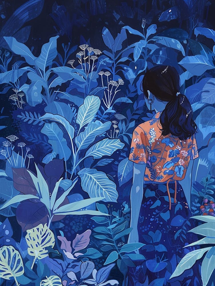 In The Garden Blue 2