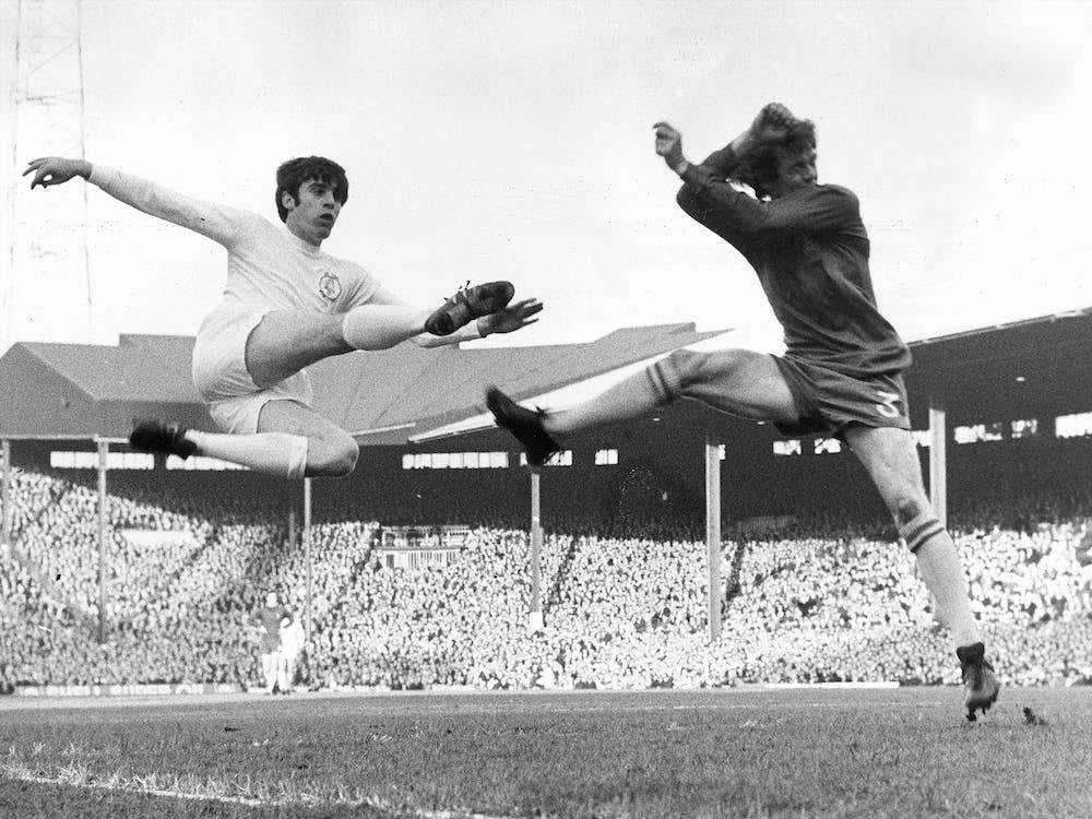 1970 Fa Cup Final Replay Peter Lorimer Scissor Kick