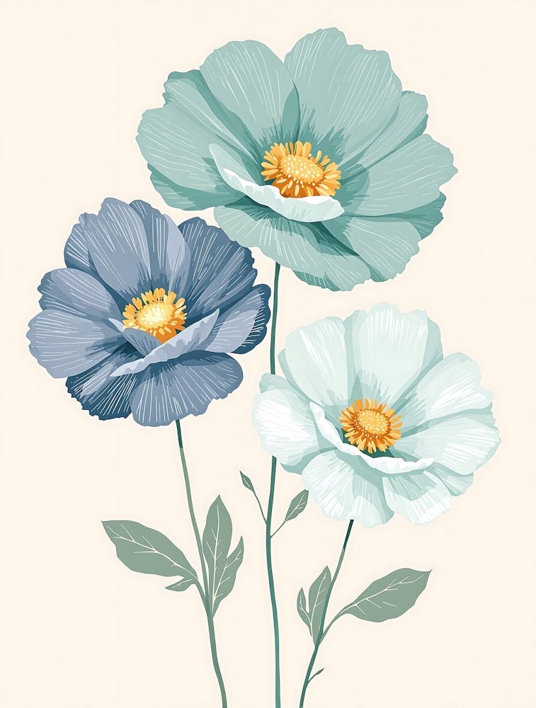 Modern Botanical Simplicity with a Touch of Elegance