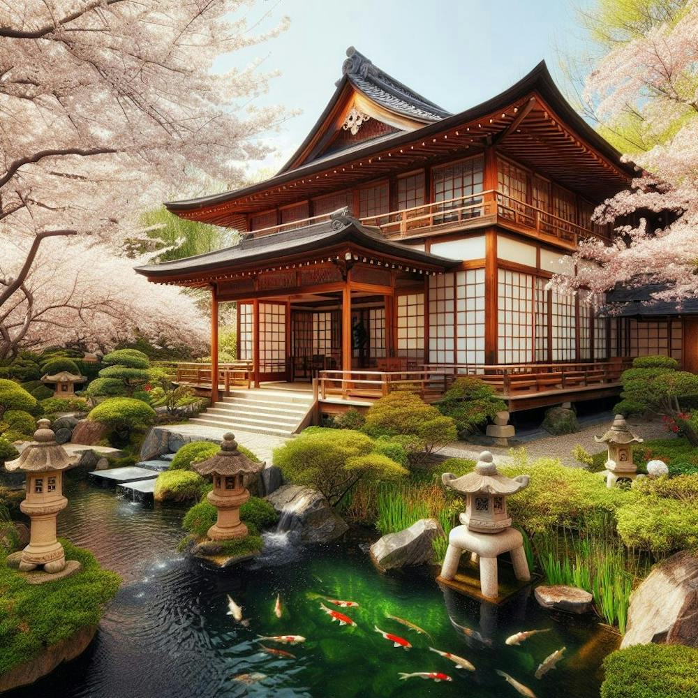 wood house