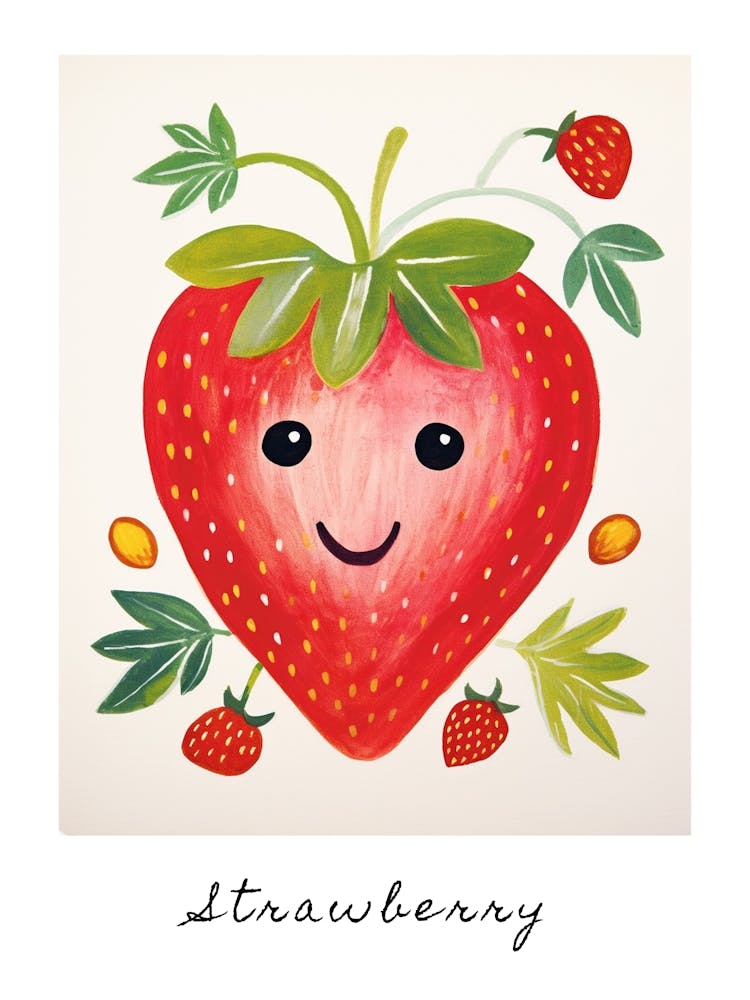 Friendly Kids Strawberry 1 Poster