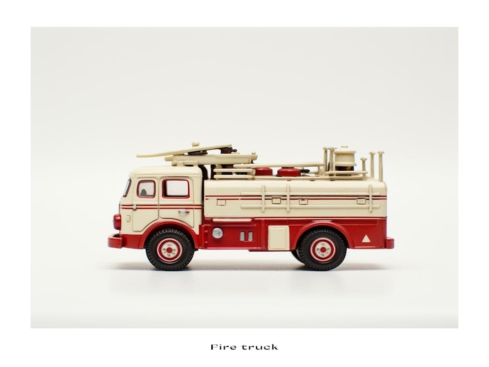 Toy Car Fire Truck 2 Poster