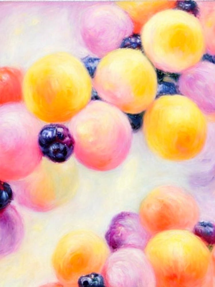 Blackberry 2 Painting Fruit