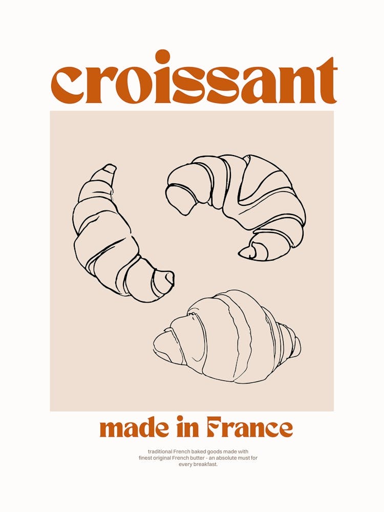 Croissants Made In France