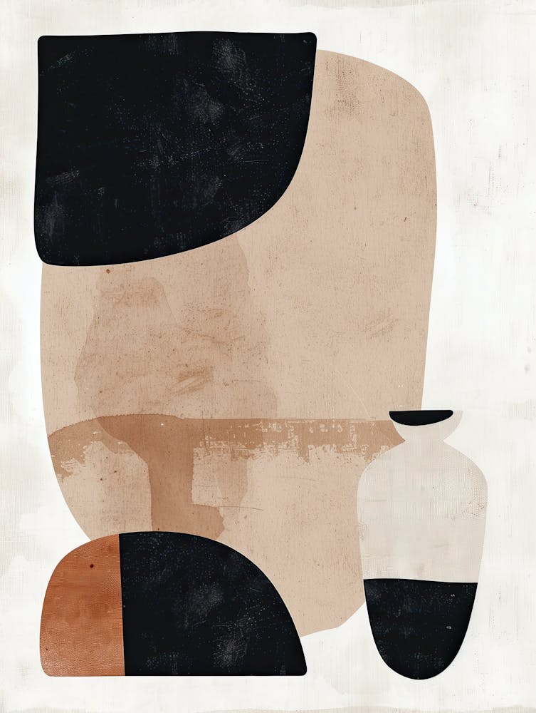 Balanced Collapse Bauhaus Minimalist