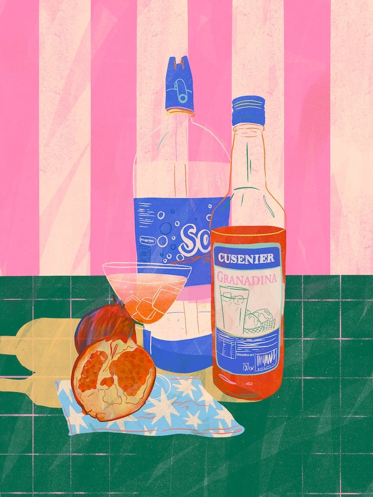 Soda And Grenadine