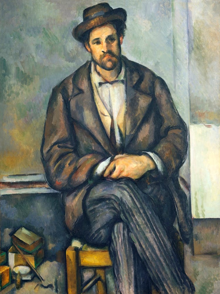 Seated Peasant, Paul Cézanne