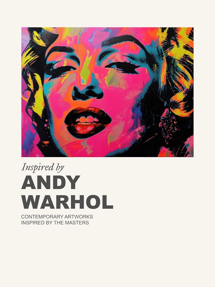 Museum Poster Inspired By Andy Warhol 4