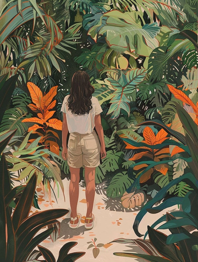 Dans le Jardin Harry P Leu Gardens USA 2