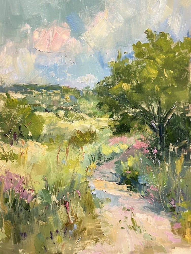 The Bullock Texas State History Museum Austin Texas Oil Painting 1