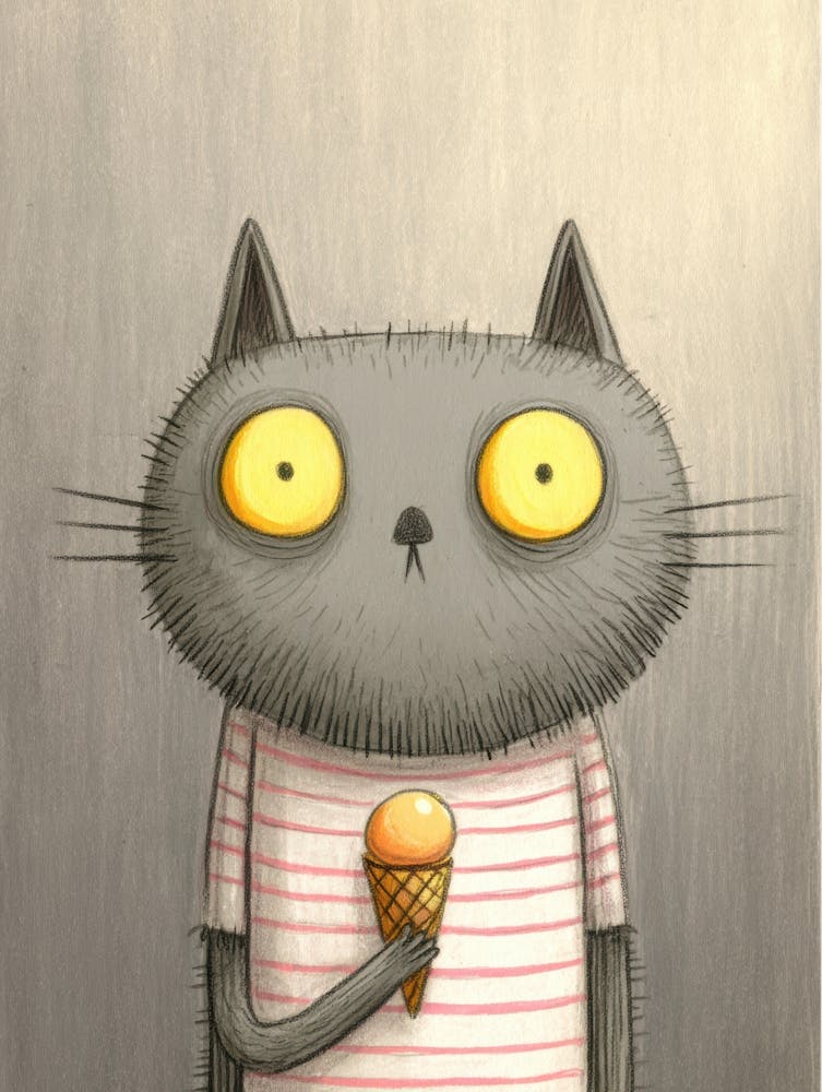 Ice Cream Cat 10