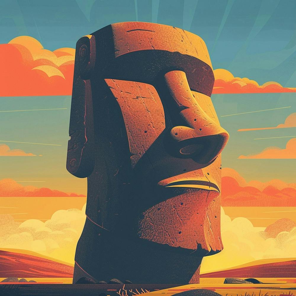 Moai Statue 1