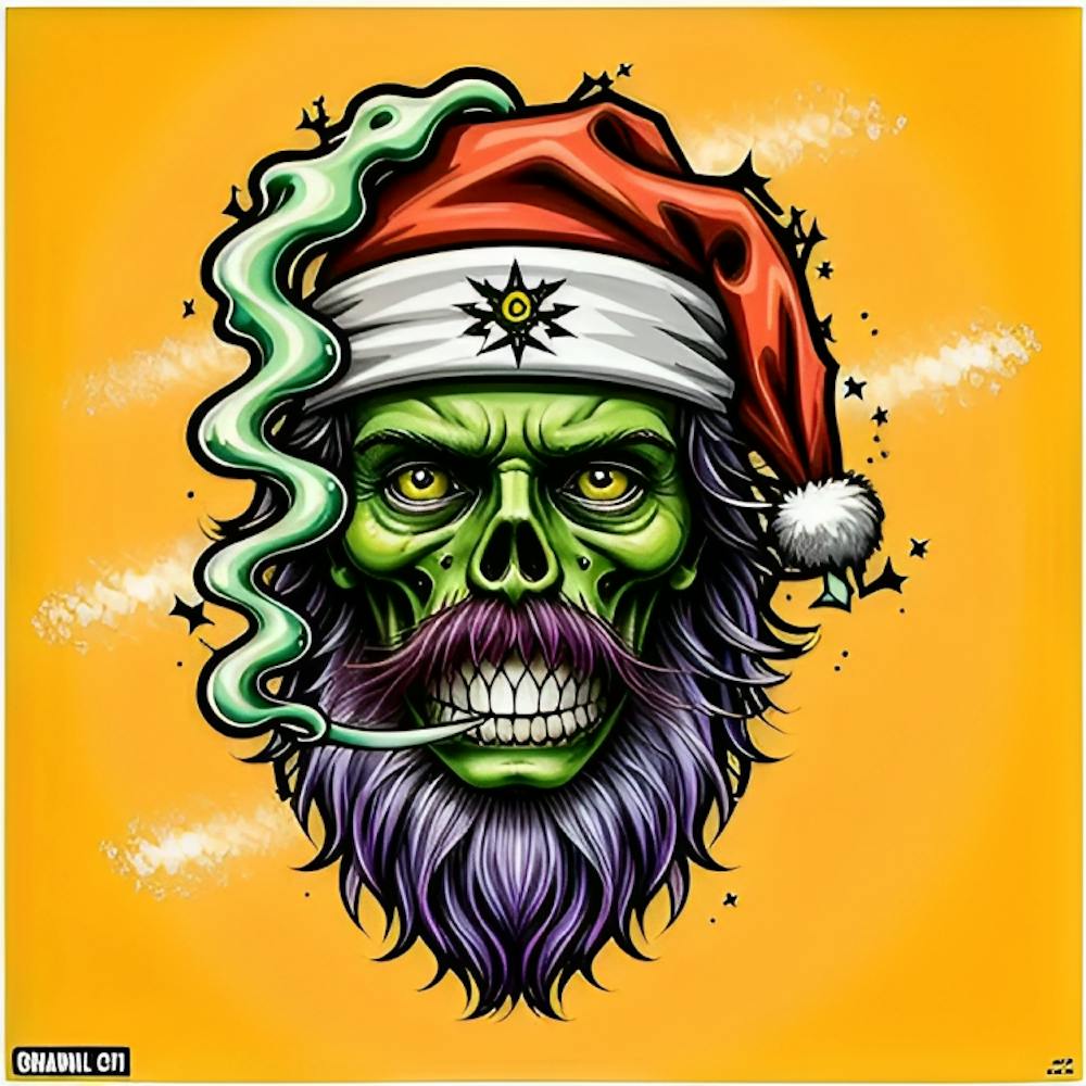 Santa Claus Skull