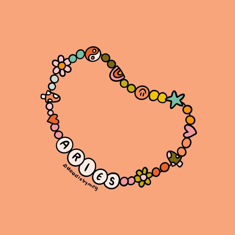 Aries Friendship Bracelet