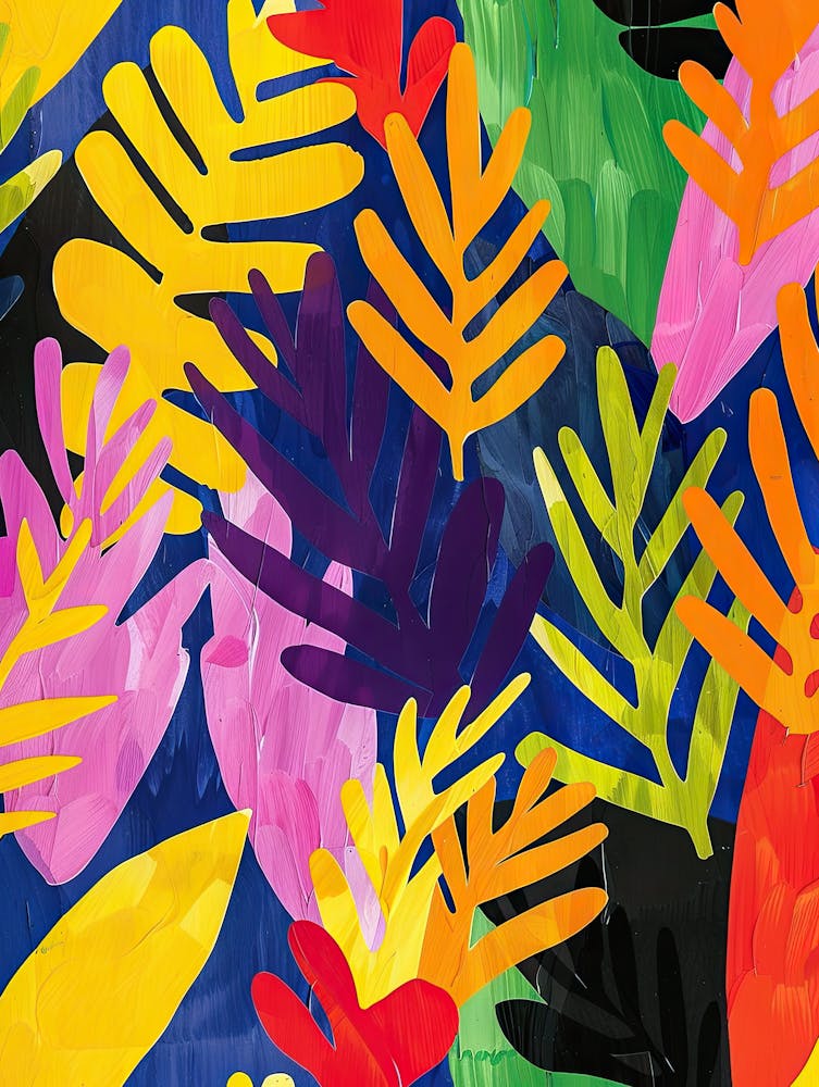 Colorful Canopy Matisse Style
