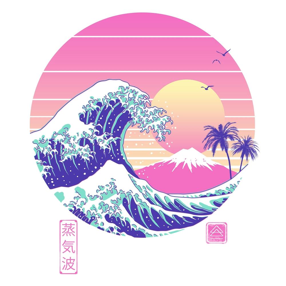 Great Vapor Wave Square