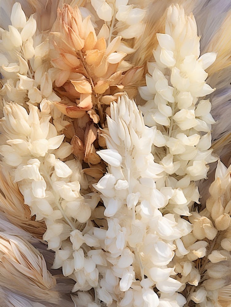 Boho Dried Flowers Hyacinth