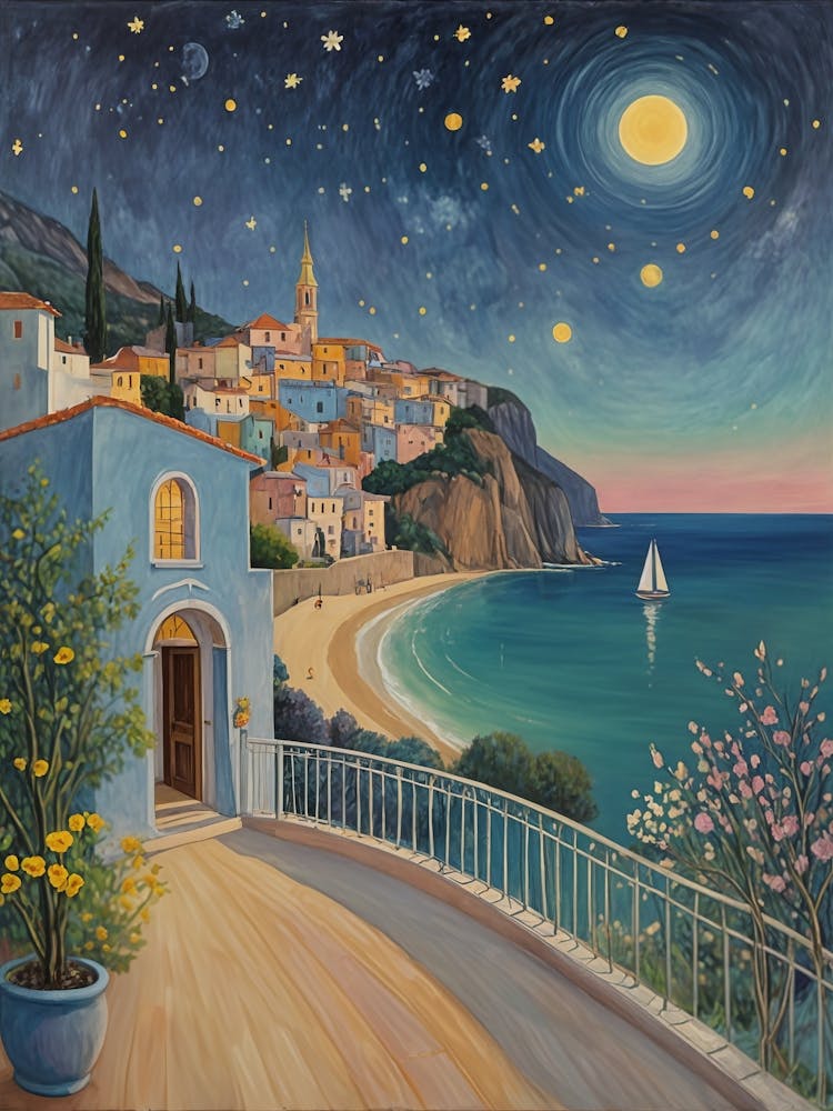Mediterranean Starry Night no1