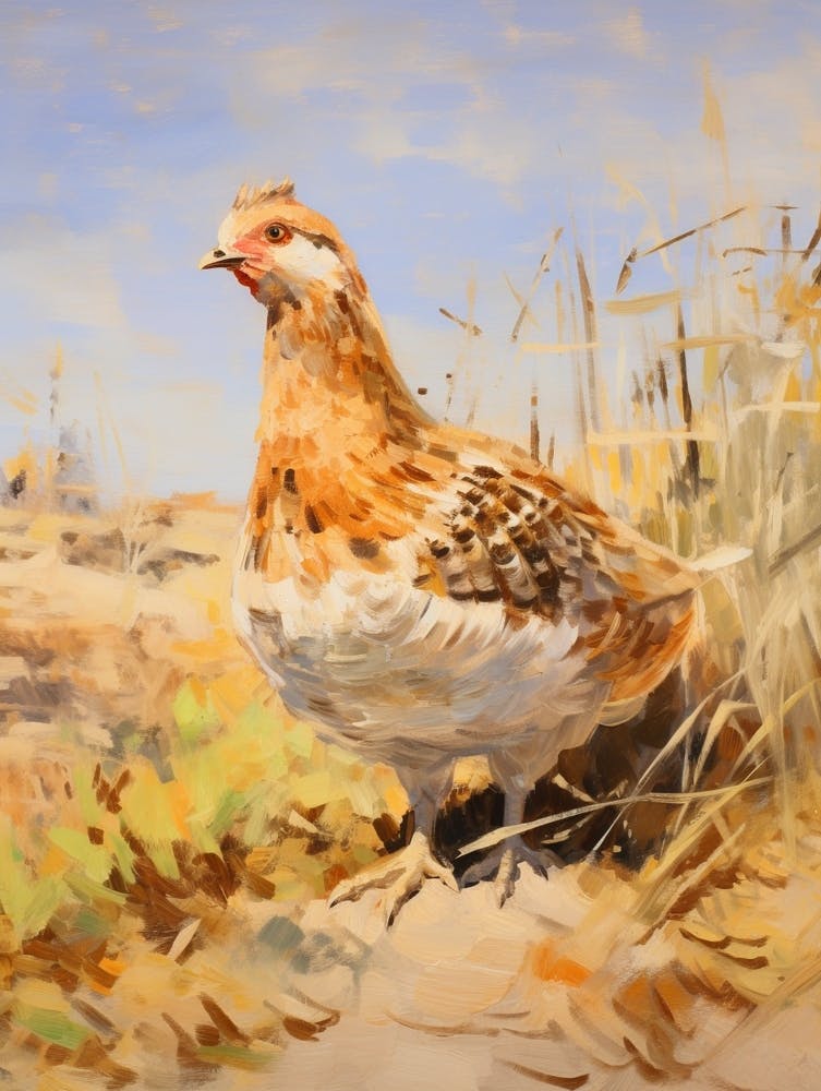 Bird Painting Grouse 3